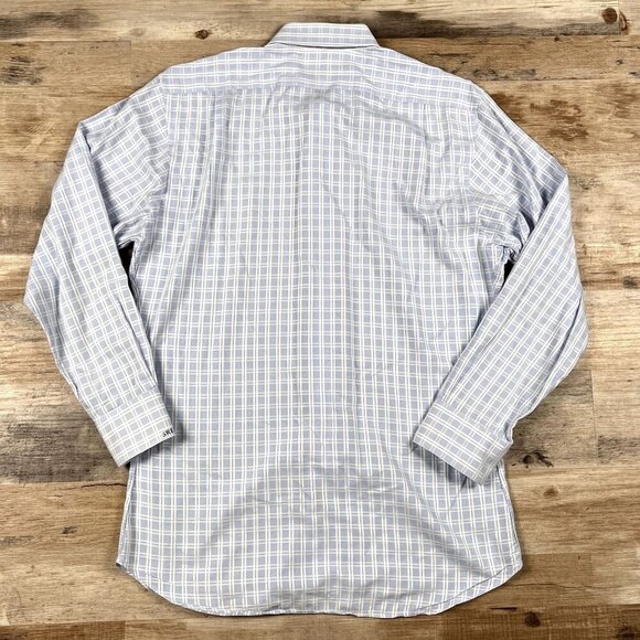 Ray Light Blue Button Down Custom Dress Shirt Size XL - Picture 2 of 6